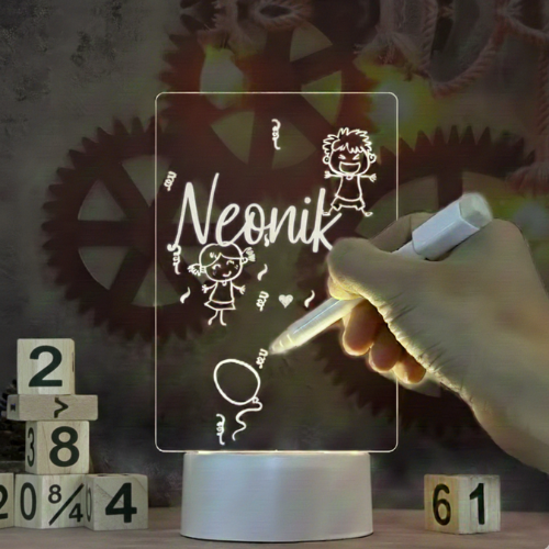 Neonik – Podświetlana Tablica LED pełna świetlnej magii